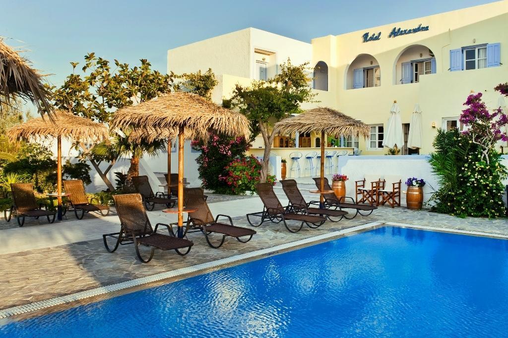 Alexandra Hotel Kamari  Exterior photo